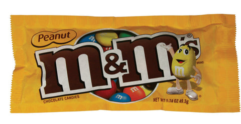 M&M's Peanut Chocolate Candies 1.74 oz.