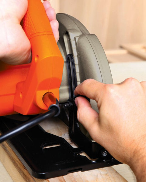 Black+Decker CS1024-B3 Circular Saw, 7-1/4 in Dia Blade, 5/8 in Arbor