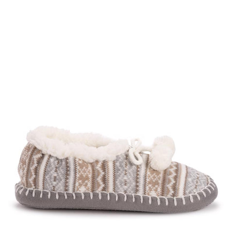 Muk Luks Women's Ballerina Slippers Assorted Assorted, Pack of 24