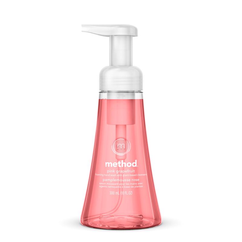 Method Pink Method Pink Grapefruit Scent Foam Hand Wash 10 oz, Pack of 6 – Shell ...