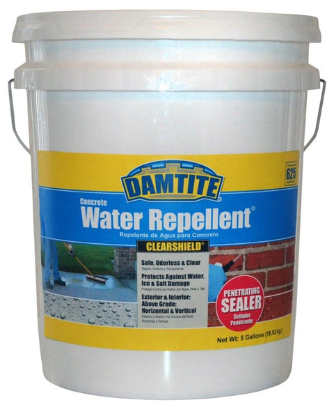 Damtite ClearShield Series 06450 Sealer, Clear, Liquid, 5 gal, Pail