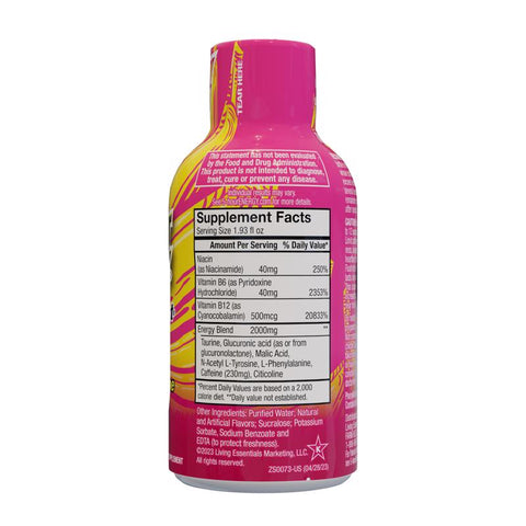 5-hour Energy Extra Strength Sugar Free Strawberry/Banana Energy Shot 1.93 oz, Pack of 12