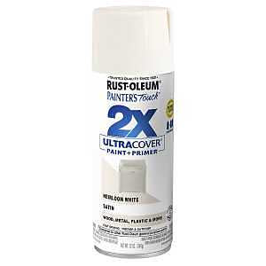 Rust-Oleum Painter's Touch 2X Ultra Cover 334071 Spray Paint, 12 oz Aerosol Can, Exterior, Interior, Oil Base, 1/PK