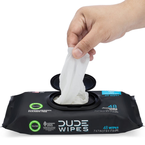 Dude Wipes Body Wipes 48 ct, Pack of 8