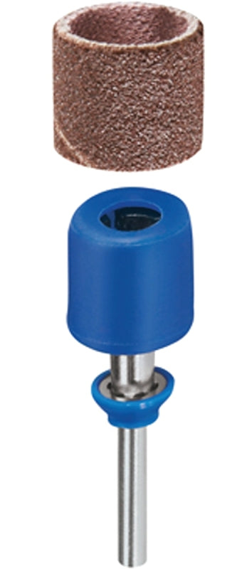 Dremel EZ Drum EZ407SA Mandrel, For: Dremel Rotary Tools and Model 408, 432, 445 1/2 in Sanding Bands, Pack of 2