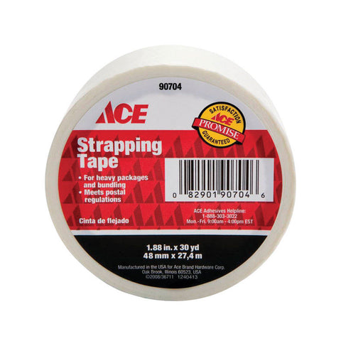 Ace 1.88 in. W x 30 yd. L Strapping Tape Clear