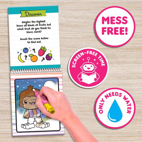 Scentco Water Magic Creature Cuties Activity Book Multicolored 1 pc, Pack of 10
