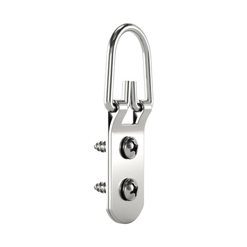 OOK 50207 Picture Hanger, 75 lb, Steel, Brushed Nickel