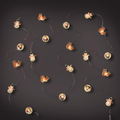 Celebrations LED Micro Dot/Fairy Clear/Warm White 20 ct Novelty Christmas Lights 6.2 ft., Pack of 12