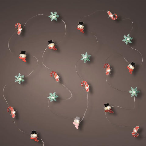 Celebrations LED Micro Dot/Fairy Clear/Warm White 20 ct Novelty Christmas Lights 6.2 ft., Pack of 12