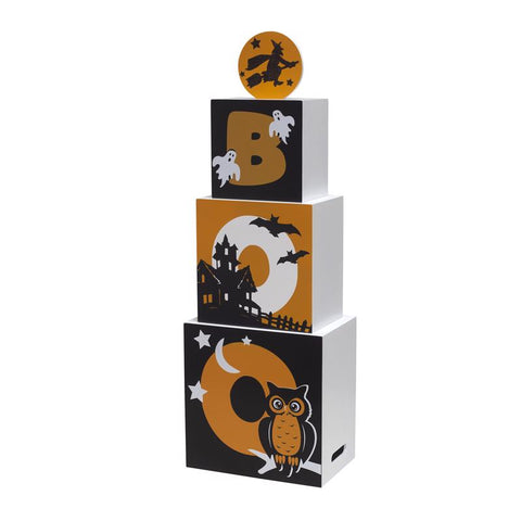 Dyno Holiday Versatile Stacking Boxes 32 in. Porch Sign, Pack of 4