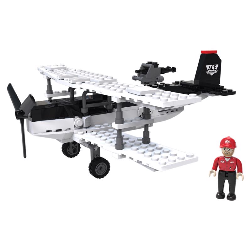 Ace Block Biplane Multicolored – Shell Lumber and Hardware