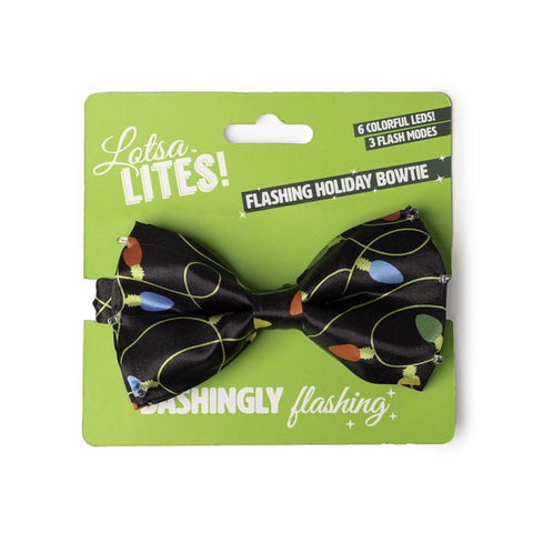 Lotsa Lights LED Multicolor Christmas Bow 5 in., Pack of 24