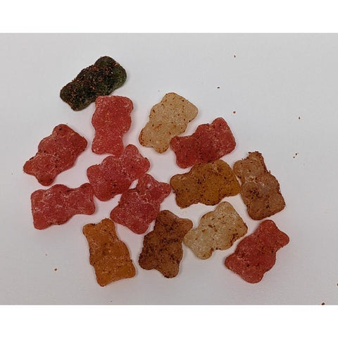 Snak Club Tajin Chili and Lime Gummi Candy 4 oz Bagged, Pack of 6