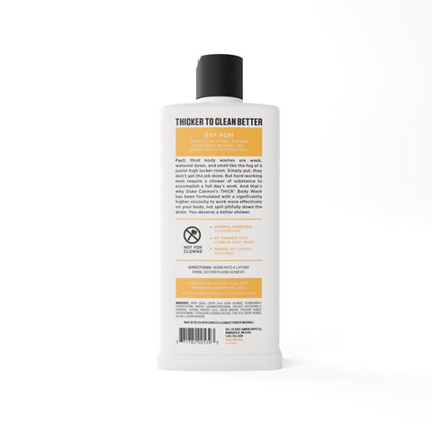 Duke Cannon Bay Rum Island Spice + Golden Rum Scent Body Wash 17.5 oz 1 pk