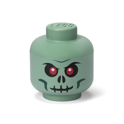 LEGO Licensed Skeleton Small Green Storage Head Green