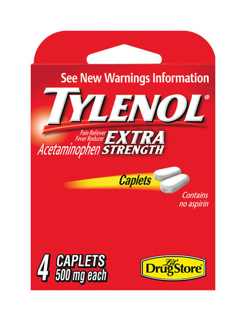 Tylenol Extra Strength Acetaminophen 4 tablet