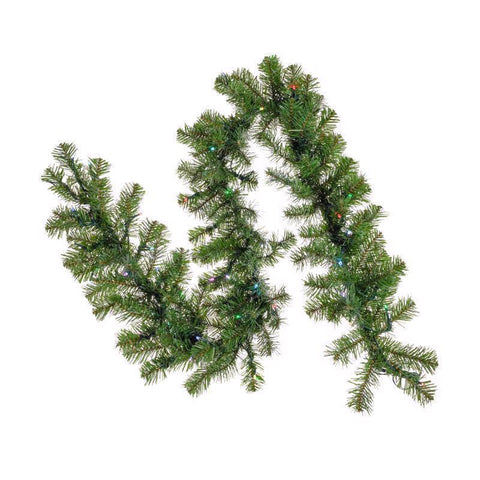 Celebrations 6 ft. L LED Prelit RGBW Brilliant Garland