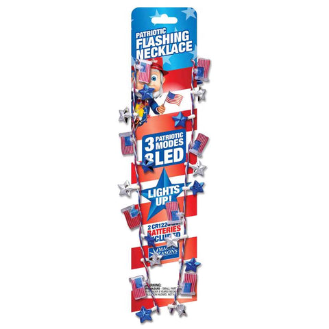 Shawshank LEDz Magic Seasons Patriotic Flashing Accessories 1 pk, Pack of 30