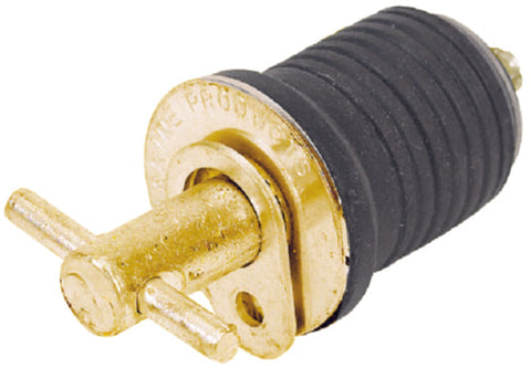 Moeller 0208831 1-1/4″ Brass Drain Plug Turn-Tite