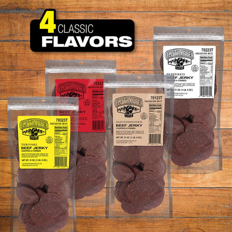 Old Trapper Double Eagles Teriyaki Beef Jerky 21 oz Pouch