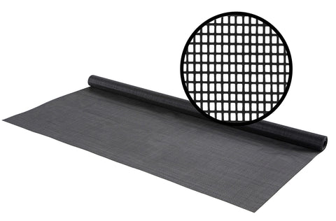 M-D 14149 Pet Screen Mesh, 7 ft L, 4 ft W, Fiberglass, Charcoal