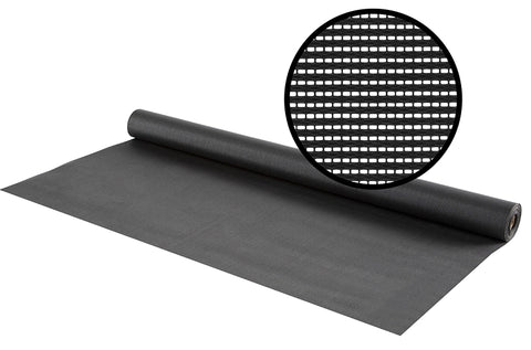 M-D 14145 Sun Screen Mesh, 7 ft L, 4 ft W, Fiberglass, Charcoal