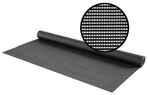 M-D 14146 Sun Screen Mesh, 25 ft L, 48 in W, Fiberglass, Charcoal