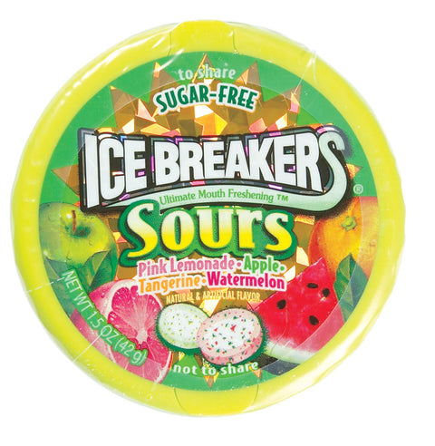 Ice Breakers Sours Assorted Fruit Candy 1.5 oz.