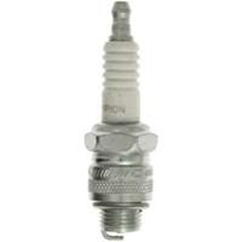 Champion RJ12C Spark Plug, 0.027 to 0.033 in Fill Gap, 0.551 in Thread, 0.813 in Hex, Pack of 8