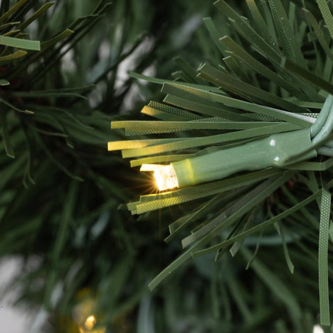 Celebrations 6-1/2 ft. Full LED 200 ct Mixed Pine Color Changing Christmas Tree