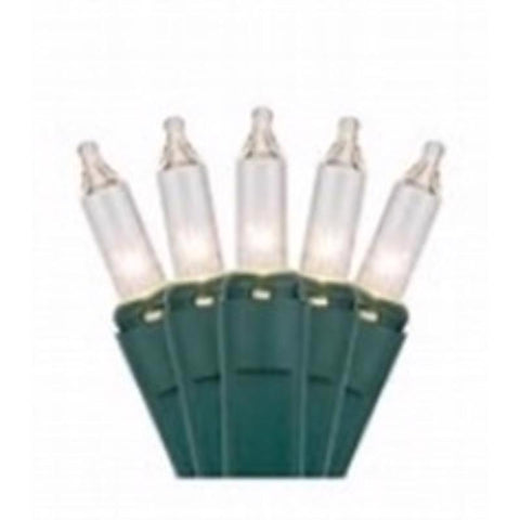Celebrations Incandescent T5 Clear 5 ct Replacement Christmas Light Bulbs, Pack of 8