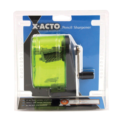 X-Acto Pencil Sharpener For Standard Size Pencils Desk or Wall Mount