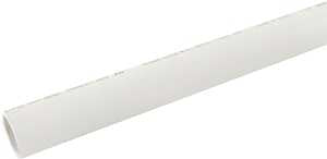 JM Eagle 531095 Pipe, 3 in, 10 ft L, Solvent Weld, SCH 40 Schedule, White