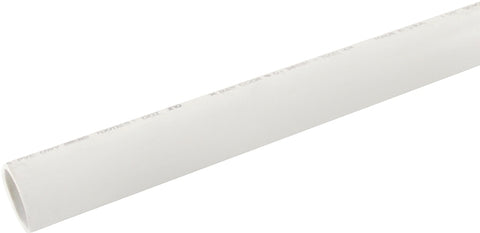 JM Eagle 531095 Pipe, 3 in, 10 ft L, Solvent Weld, SCH 40 Schedule, White