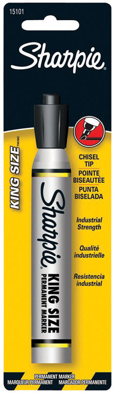 Sharpie King Size Black Chisel Tip Permanent Marker 1 pk