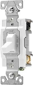 Eaton Wiring Devices CSB415W Switch, 15 A, 120/277 V, 4 -Position, Screw Terminal, Nylon Housing Material, White