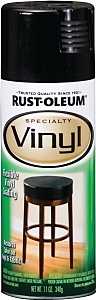 Rust-Oleum 1909830 Spray Paint, Semi-Gloss, Black, 12 oz, Can