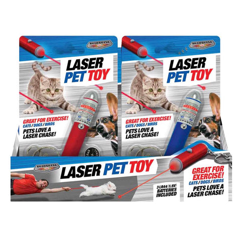 Blazing LEDz Multicolored Plastic Laser Pet Toy 1, Pack of 24