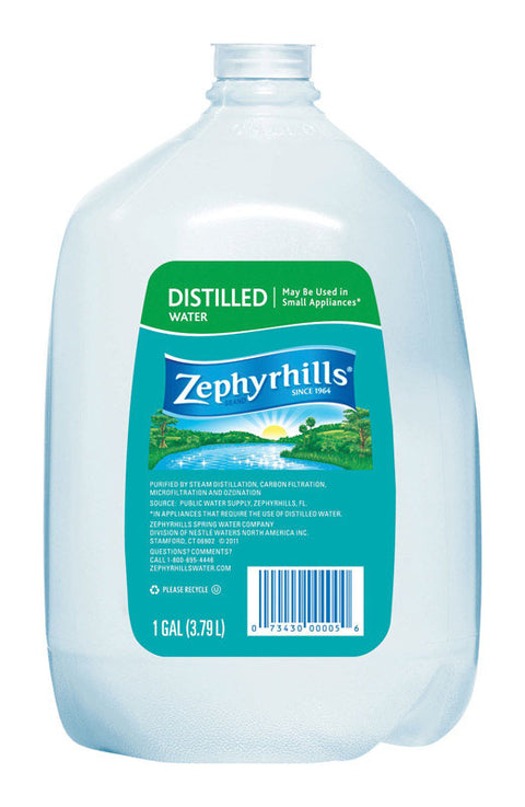 Zephyrhills Distilled Bottled Water 1 gal.