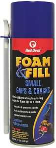 Red Devil 0913 Minimal Expanding Foam Sealant, Champagne, 12 oz Aerosol Can