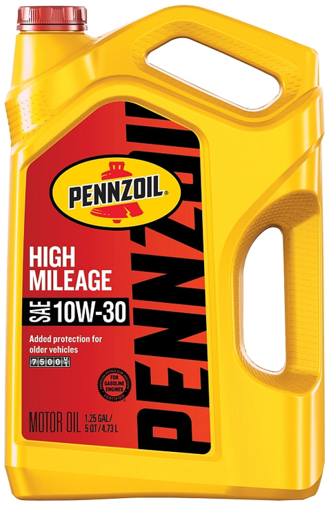 Pennzoil 550045205 Motor Oil, 10W-30, 5 qt Bottle, 1/PK, Pack of 3