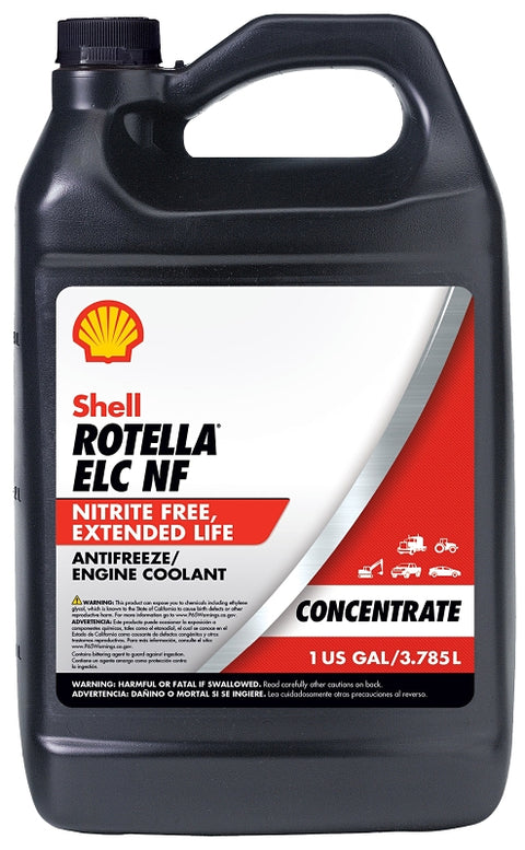 Shell Rotella 550041812 Extended Life Nitrite-Free Coolant, Red, Jug, 1 gal, Pack of 6