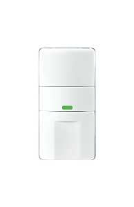 Eaton Wiring Devices OS306U-W-K-L Motion Sensor Switch, 120 V, 1-Pole, Motion Sensor, 180 deg Sensing, White