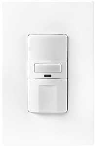 Eaton Wiring Devices OS310U-W-K-L Motion Sensor Switch with Nightlight and LED, 1-Pole, 8.3 A, 120 V, Motion Sensor