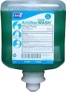 North American Paper ANT1L Hand Soap, Creamy Foam, Green, Pleasant, 1 L