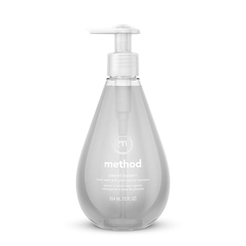 Method Sweet Water Scent Gel Hand Wash 12 oz, Pack of 6