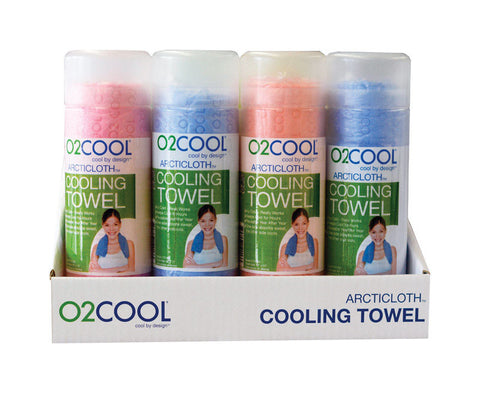 O2Cool Arcticloth Health and Beauty Cool Towel Cotton 1 pk