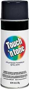 PAINT SPRAY FLAT BLACK 10OZ