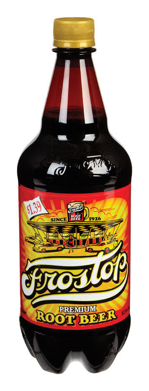 Frostop Premium Root Beer Soda 32 oz. Bottle